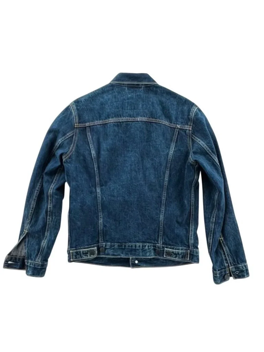 Levi's Premium Blue Denim Trucker Jacket Medium